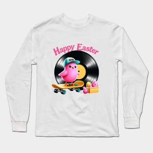 easter peeps vinyl Long Sleeve T-Shirt